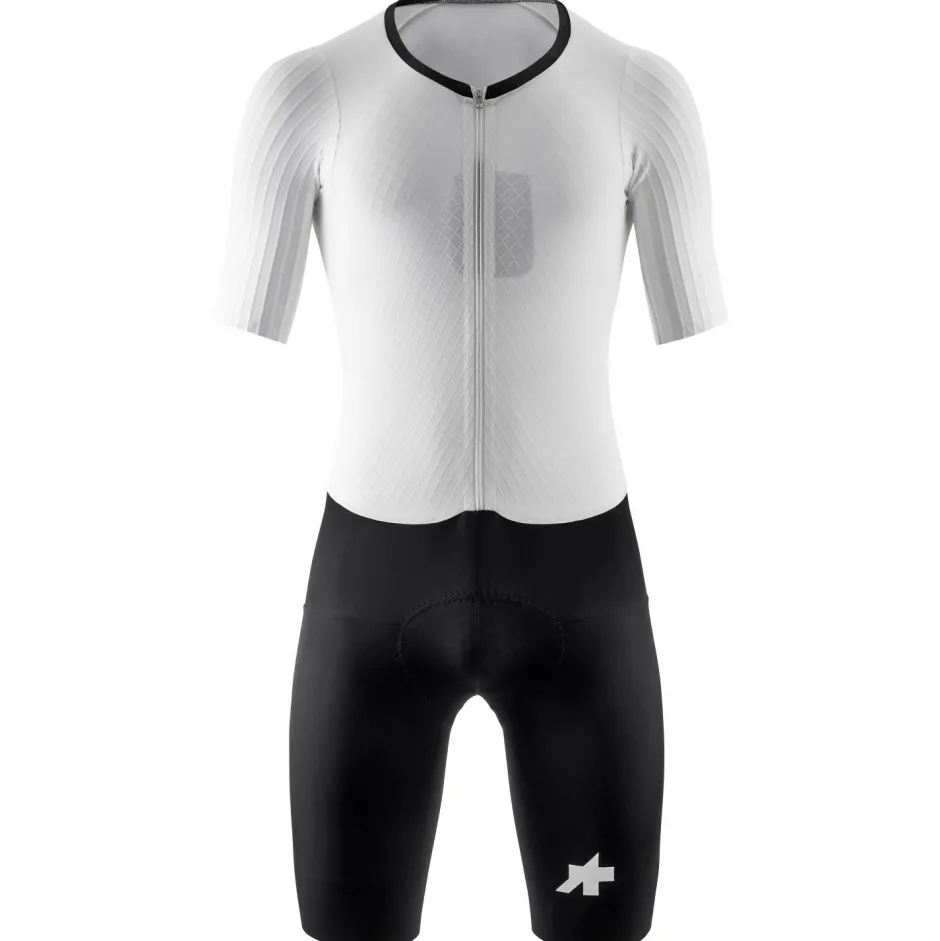 ASSOS Fahrradbekleidung-- Rapidfire Chronosuit S11 - Radeinteiler White Series