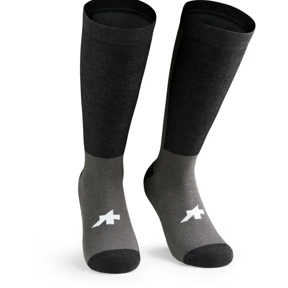 ASSOS Radsocken|Socken-- Tactica Winter Socks T5 - Radsocken Black Series