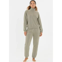ATHLECIA Yogabekleidung|Fitnessbekleidung-- Women's Elain Sweat Pants - Trainingshose Forest Fog