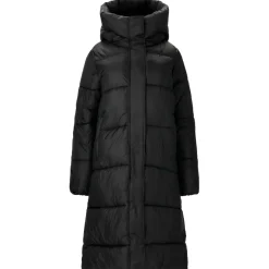 ATHLECIA Freizeitjacken|Wanderbekleidung-- Women's Miraz Long Puffer Jacket - Mantel Black