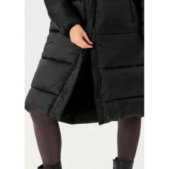 ATHLECIA Freizeitjacken|Wanderbekleidung-- Women's Miraz Long Puffer Jacket - Mantel Black