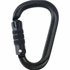 AustriAlpin Karabiner & Express-Sets|Hms-Karabiner-- HMS Rondo Alu 2-Wege-Autolock - HMS-Karabiner Black Matt Anodized