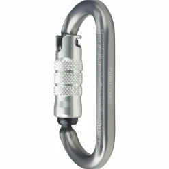 AustriAlpin Karabiner & Express-Sets-- Ovalo ID Alu 3-Wege-Autolock - Schraubkarabiner Anthracite Anodized