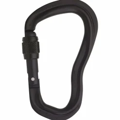 AustriAlpin - Pirum Alu Schrauber - Schraubkarabiner Black Matt Anodized Clearance