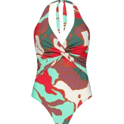 Barts Bademode-- Women's Bunbe Halter Shaping One Piece - Badeanzug Red