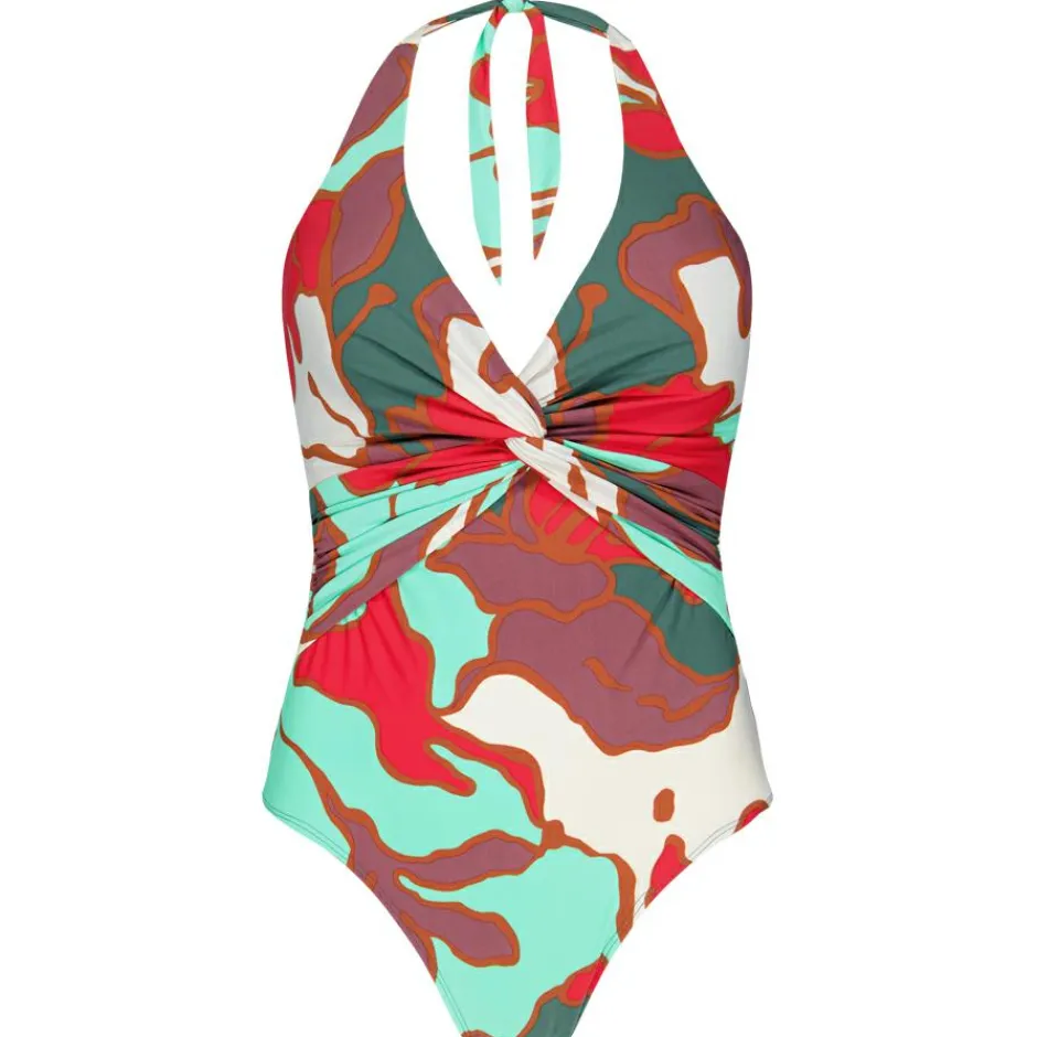 Barts Bademode-- Women's Bunbe Halter Shaping One Piece - Badeanzug Red