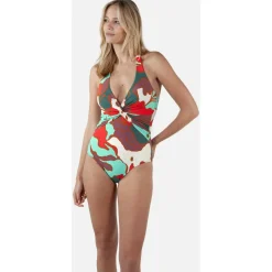Barts Bademode-- Women's Bunbe Halter Shaping One Piece - Badeanzug Red