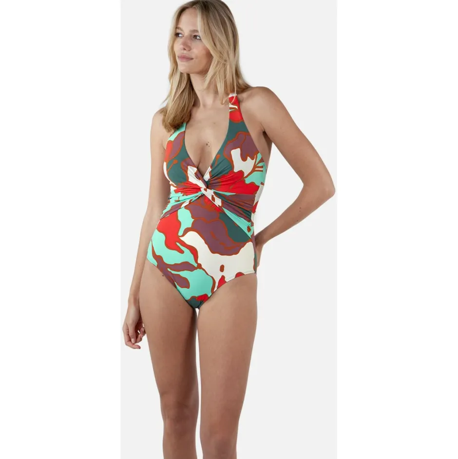 Barts Bademode-- Women's Bunbe Halter Shaping One Piece - Badeanzug Red