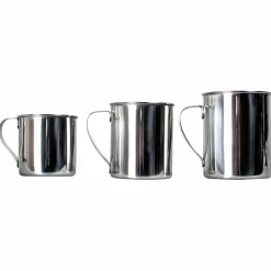 Basic Nature - Edelstahlbecher poliert Metallic Outlet