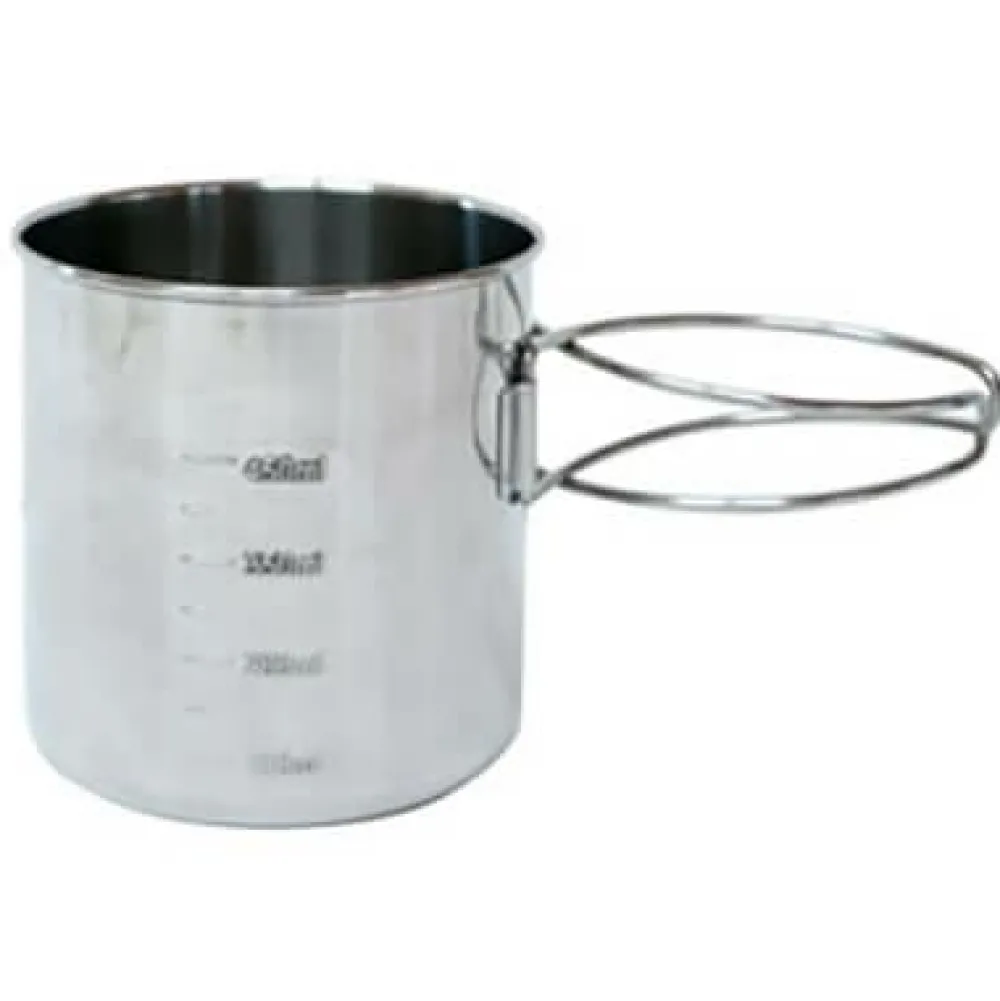Basic Nature - Edelstahlbecher Space Safer - Tasse Steel New