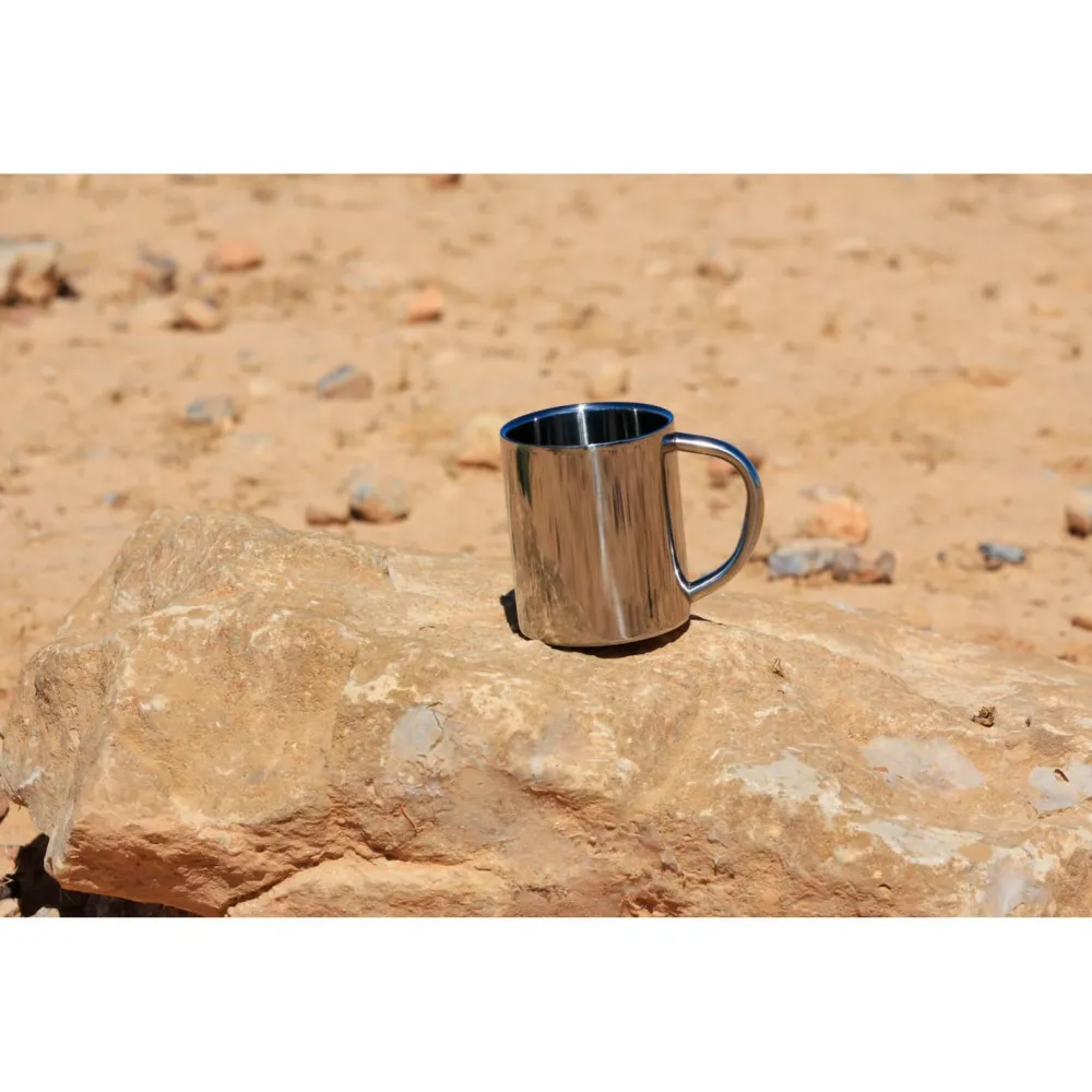 Basic Nature - Edelstahl Thermobecher DeLuxe Metallic Hot