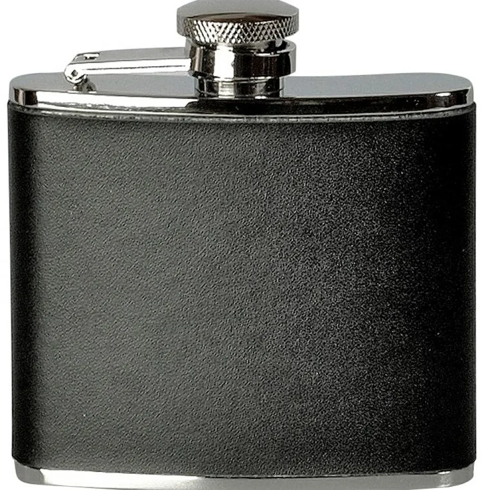 Basic Nature - Flachmann Eckig - Flachmann Black