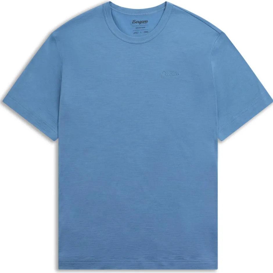 Bergans Trekkingbekleidung|T-Shirts-- Logo Merino Tee - Merinoshirt