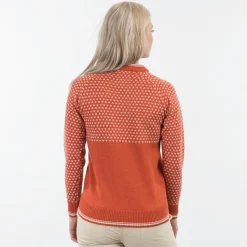 Bergans Pullover & Hoodies|Alltagsbekleidung-- Women's Alvdal Wool Jumper - Merinopullover Vanilla White / Solid Dark Grey