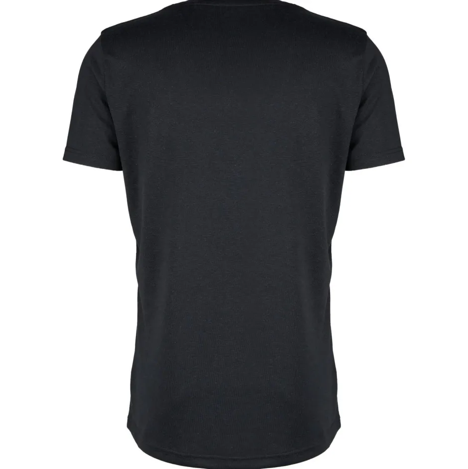 Bergfreunde Alltagsbekleidung|Wanderbekleidung-- Hemp15 Outline LogoBF. - Funktionsshirt Black