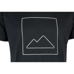 Bergfreunde Alltagsbekleidung|Wanderbekleidung-- Hemp15 Outline LogoBF. - Funktionsshirt Black