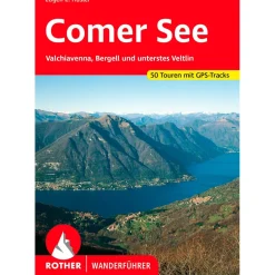 Bergverlag Rother Wanderführer-- Comer See - Wanderführer 8. Auflage 2023