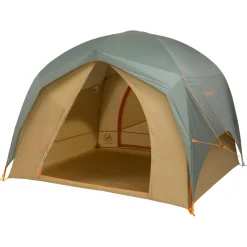 Big Agnes Zelte-- Big House 6 - Gruppenzelt Chinois Green / Prairie Sand