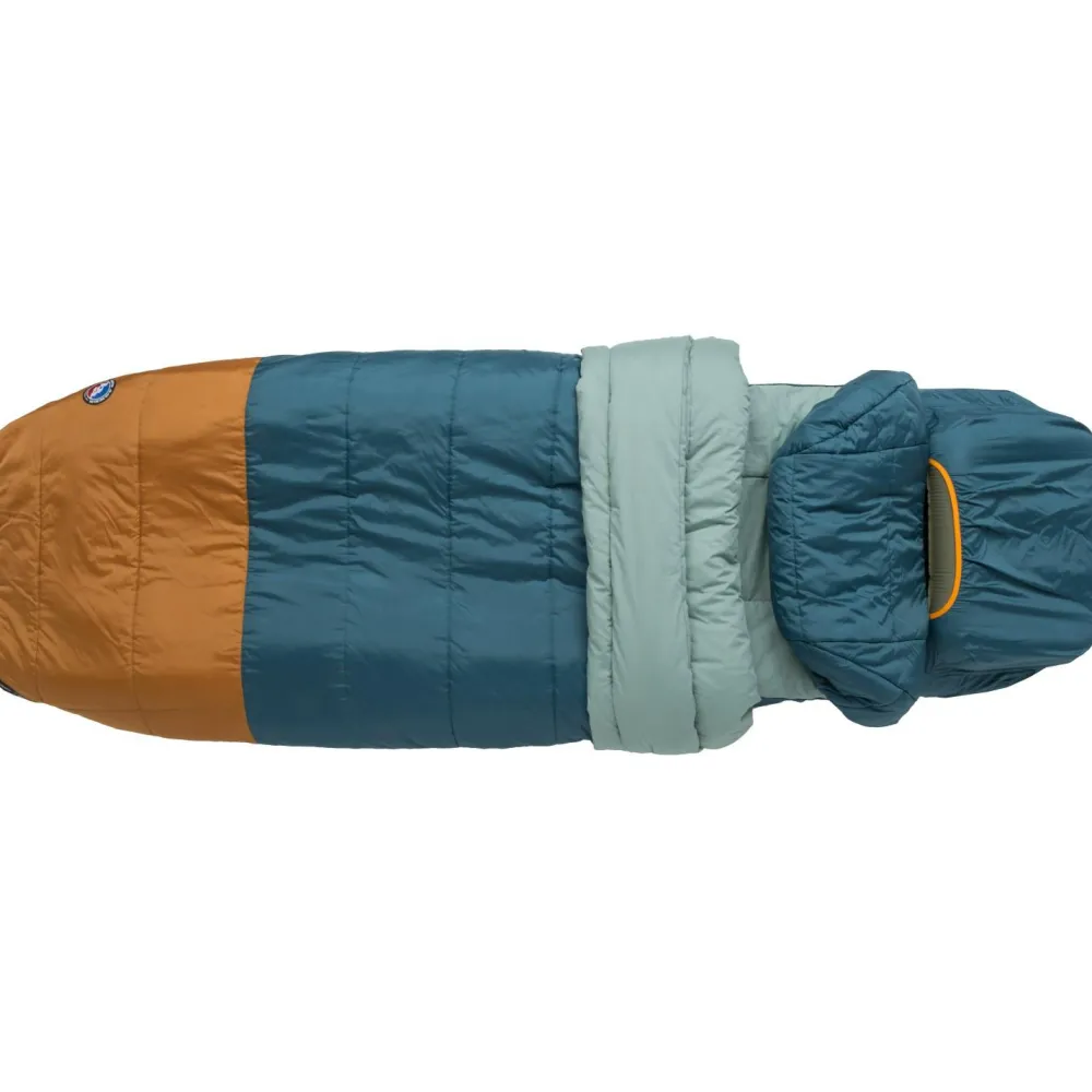 Big Agnes - Echo Park 0 - Kunstfaserschlafsack Tapestry / Brown Sugar Outlet