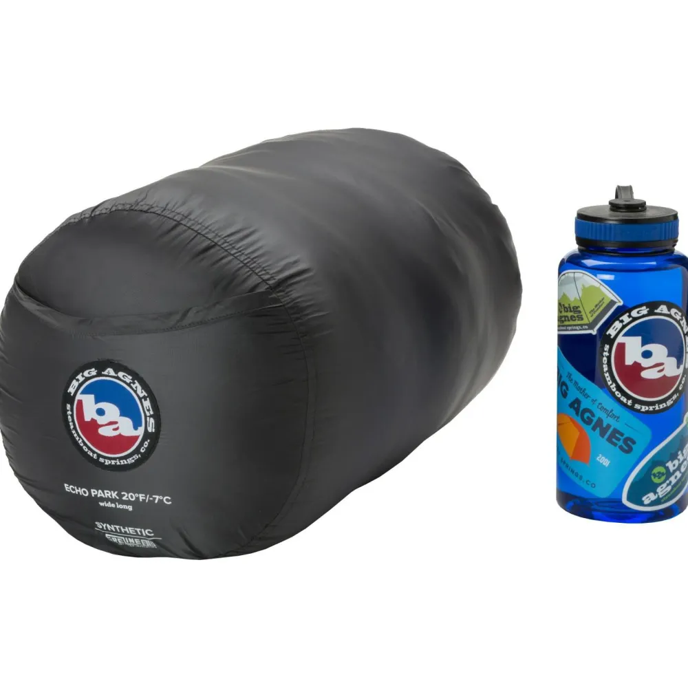 Big Agnes - Echo Park 0 - Kunstfaserschlafsack Tapestry / Brown Sugar Outlet