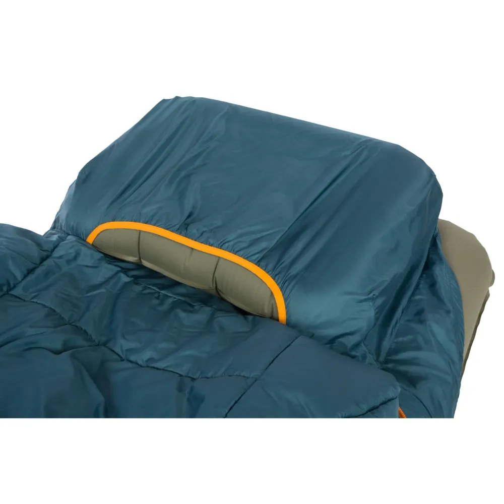 Big Agnes - Echo Park 0 - Kunstfaserschlafsack Tapestry / Brown Sugar Outlet