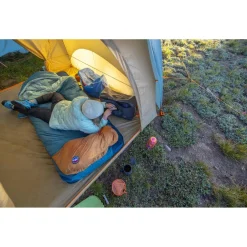 Big Agnes - Echo Park 0 - Kunstfaserschlafsack Tapestry / Brown Sugar Outlet