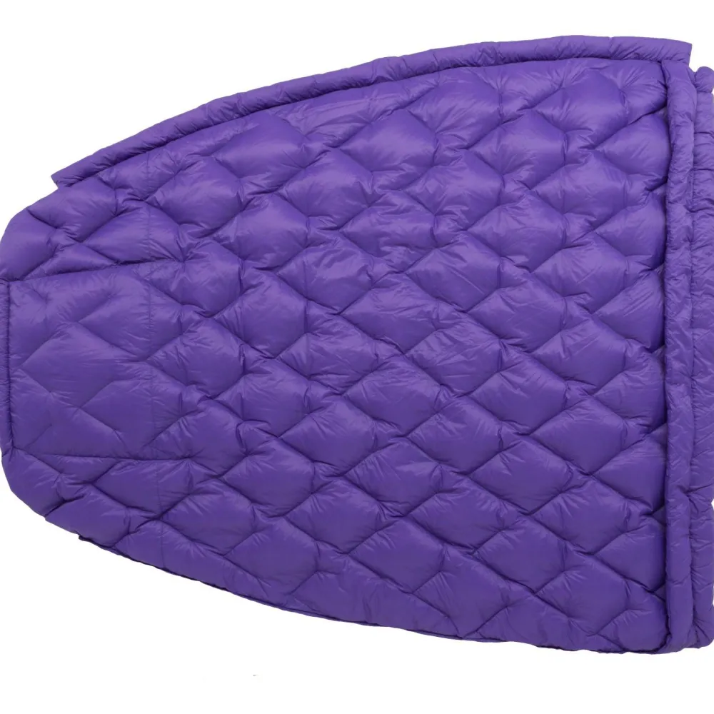 Big Agnes - Fly Creek UL 25 - Daunenschlafsack Asphalt / Royal Purple Hot