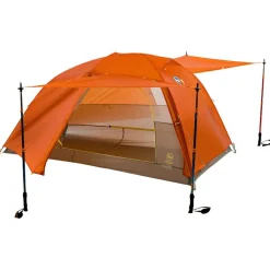 Big Agnes - mtnGLO Copper Spur UL2 - 2-Personen Zelt Tangelo / Mercury Hot