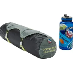 Big Agnes - mtnGLO Copper Spur UL2 - 2-Personen Zelt Tangelo / Mercury Hot