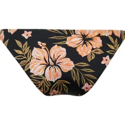 Billabong Bademode-- Women's Hooked On Tropics Tropic - Bikini-Bottom Black Pebble