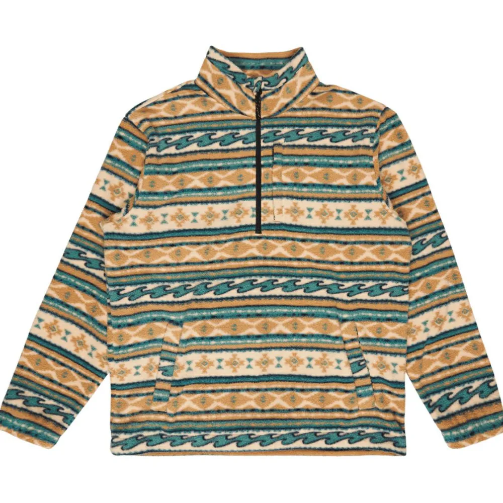 Billabong - Boundary Mock Neck - Fleecepullover Desert Print Online