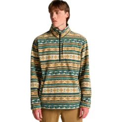Billabong - Boundary Mock Neck - Fleecepullover Desert Print Online