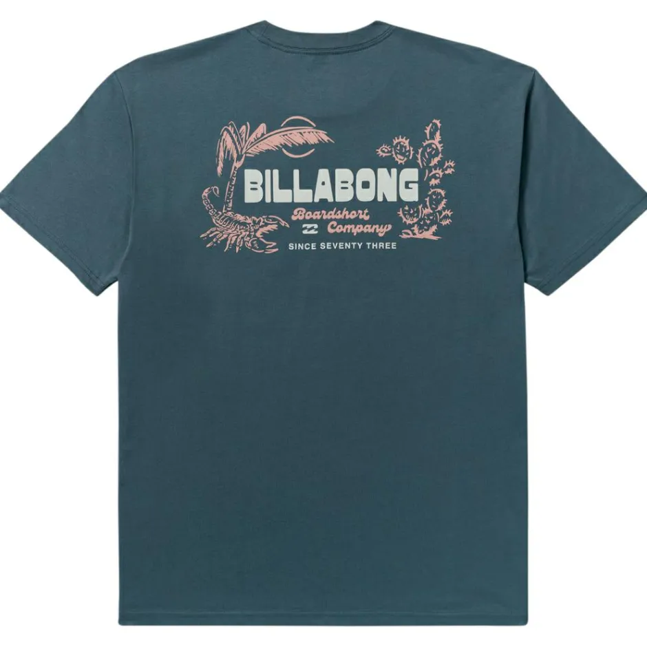 Billabong T-Shirts|Shirts, Hemden & Longsleeves-- Desert Lounge Premium S/S - T-Shirt Midnight Blue