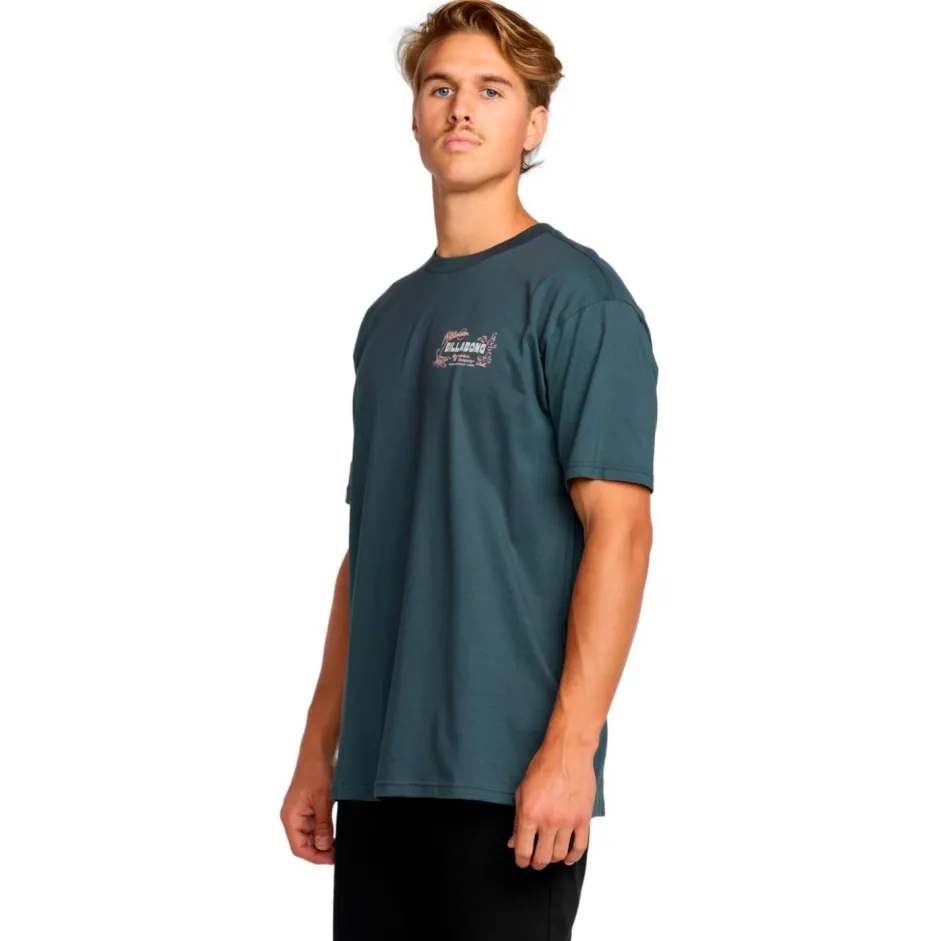 Billabong T-Shirts|Shirts, Hemden & Longsleeves-- Desert Lounge Premium S/S - T-Shirt Midnight Blue