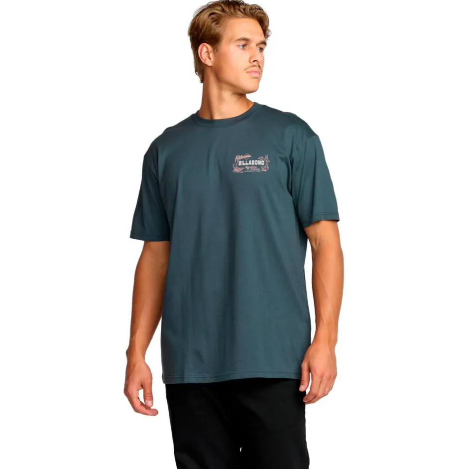 Billabong T-Shirts|Shirts, Hemden & Longsleeves-- Desert Lounge Premium S/S - T-Shirt Midnight Blue