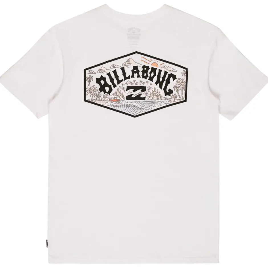 Billabong Alltagsbekleidung|T-Shirts-- Kid's Scenic Arch S/S - T-Shirt White