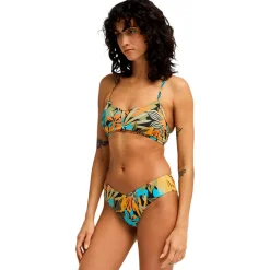 Billabong - Women's Des Tropiques Fiji Pant - Bikini-Bottom Black Pebble Clearance