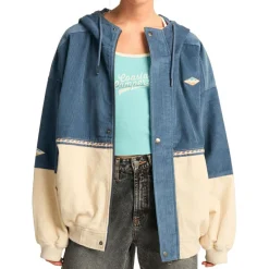 Billabong Freizeitjacken|Alltagsbekleidung-- Women's Set The Tone Jacket - Freizeitjacke Blue Multi