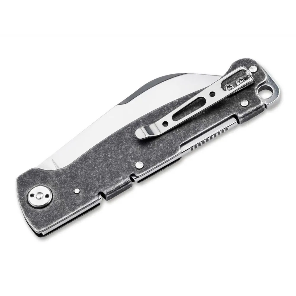 Bu00f6ker Plus Böker Plus - Atlas Backlock Sheepfoot - Messer Hot