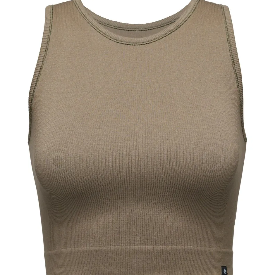 Black Diamond Yogabekleidung|Fitnessbekleidung-- Women's Seamless Rib Tank - Tank Top
