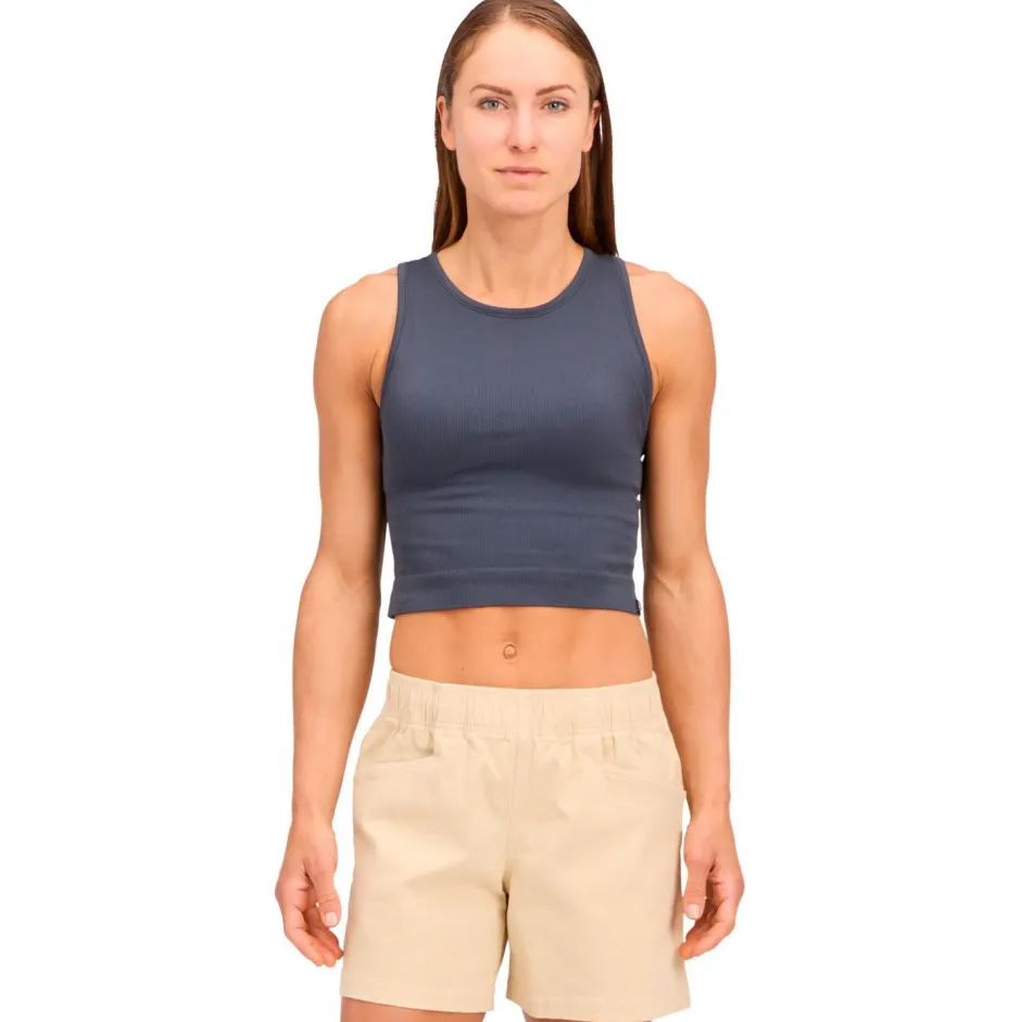 Black Diamond Yogabekleidung|Fitnessbekleidung-- Women's Seamless Rib Tank - Tank Top