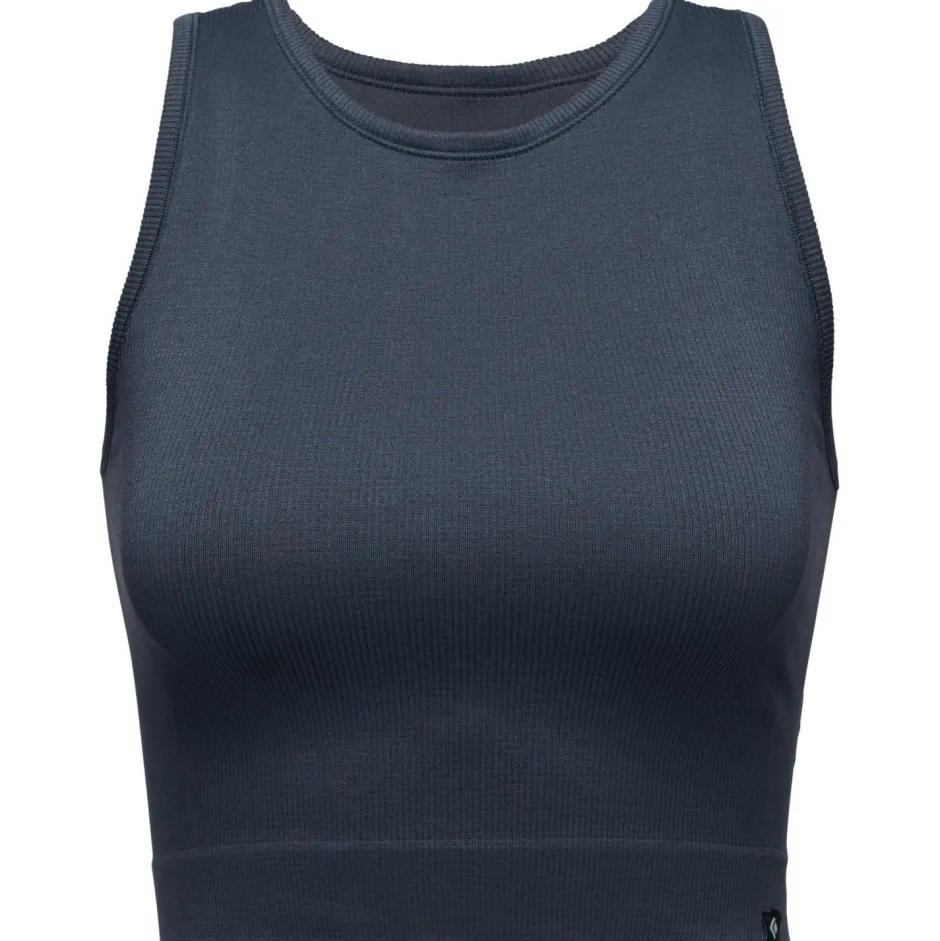 Black Diamond Yogabekleidung|Fitnessbekleidung-- Women's Seamless Rib Tank - Tank Top