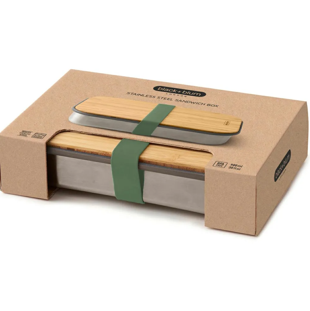 - Edelstahl Sandwich Box - Essensaufbewahrung < black+blum Best