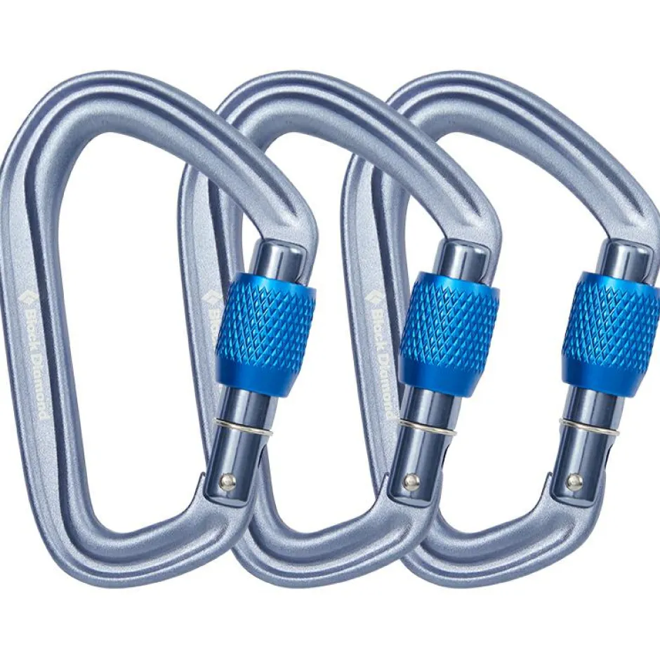 Black Diamond - Hotforge Screwgate 3 Pack - Schraubkarabiner