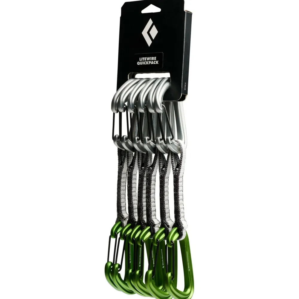 Black Diamond - Litewire Quickpack - Express-Set Envy Green Hot