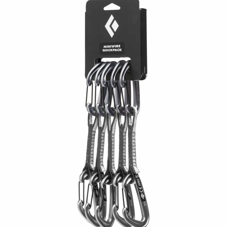 Black Diamond Karabiner & Express-Sets|Express-Sets-- Miniwire Quickpack - Express-Set