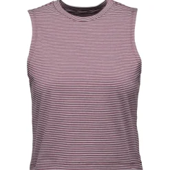 - Woen' BD tripe Tank - Tank Top < Black Diamond