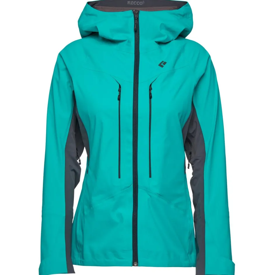 Black Diamond - Woen' Dawn Patro Hybrid he - Regenjacke