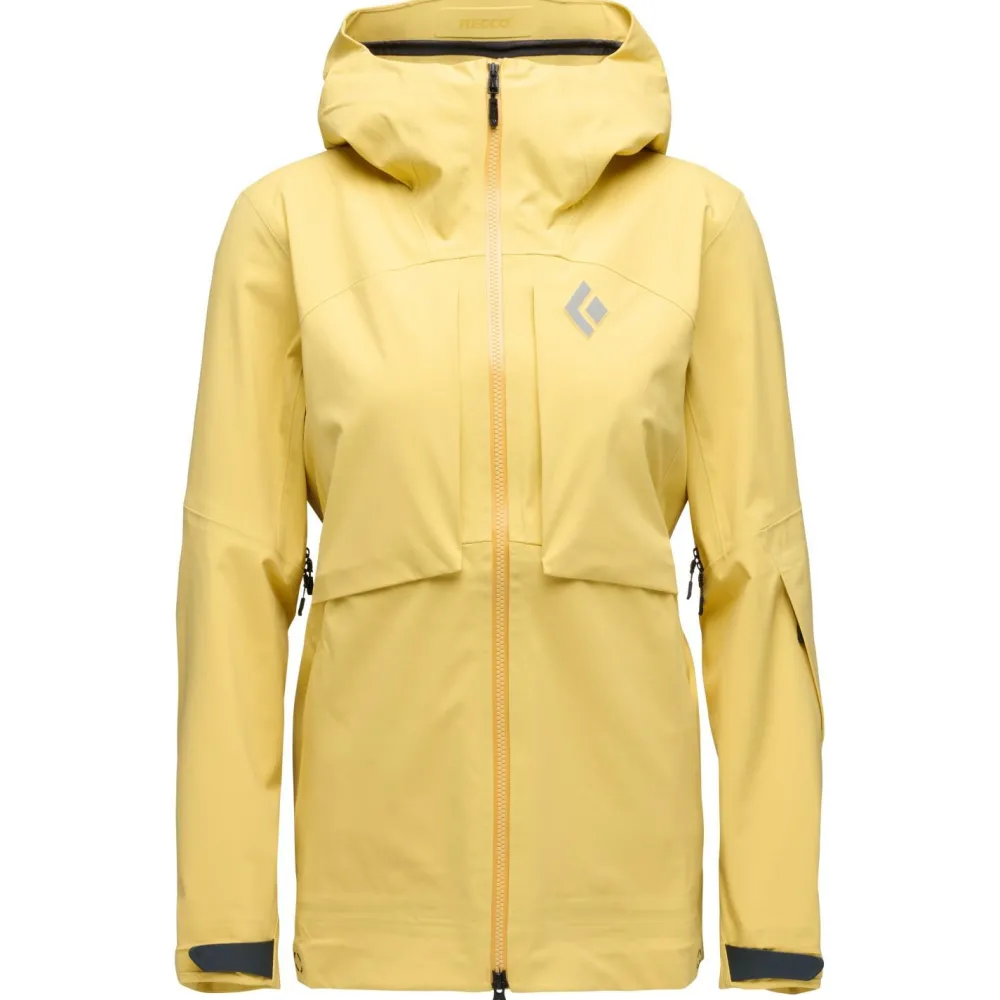 Black Diamond - Women's Factor Shell - Skijacke Soft Ochre Clearance
