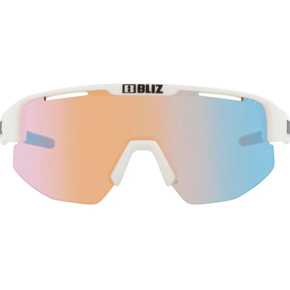 Bliz Fahrradbekleidung|Fahrradbrillen-- Matrix Small Nano Optics Nordic Light S1 (VLT 49%) - Fahrradbrille Matt White